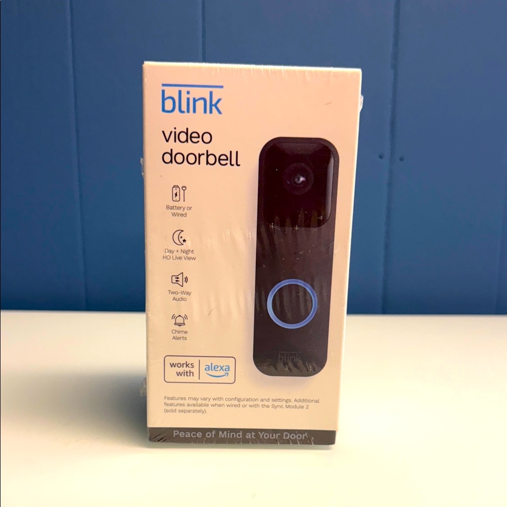 Blink Video Doorbell - Black